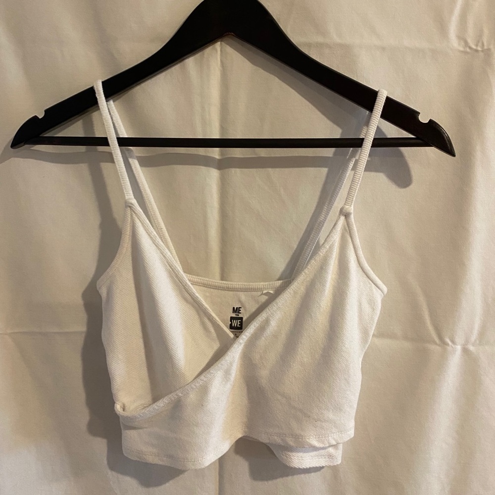 White tank top